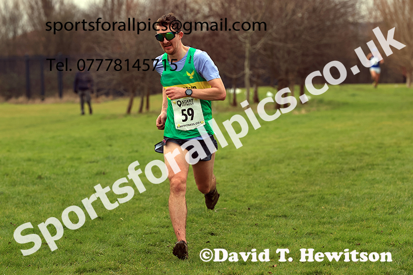 Mens 35s to 64s and, 2025 NEMAA Cross Country Champs., Acklam, Middlesbrough. Photo: David T. Hewitson/Sports for All Pics